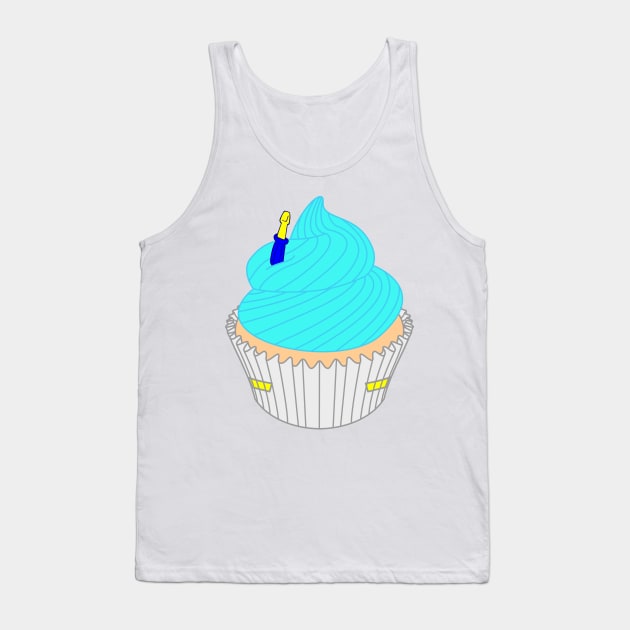 Tommy Cupcake Tank Top by CoreyUnlimited